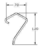 Clip Profile for Engel's TDF flange